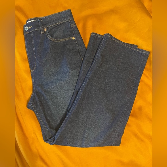 Loft “The Straight” Dark Wash Denim - Picture 6 of 15